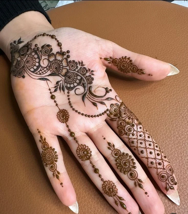Arabic style mehandi